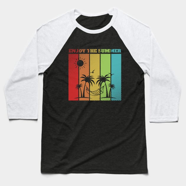 Enjoy the Summer Baseball T-Shirt by creative.pro100